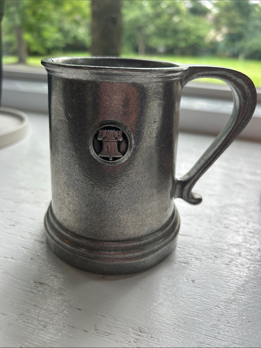 Wilton Armetale Pewter-Style Liberty Bell Tankard - Silver